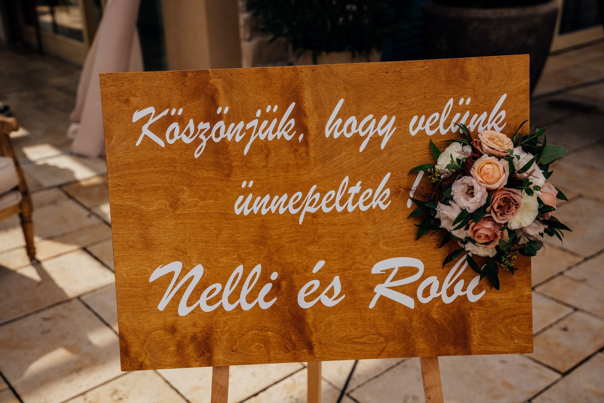 Nelli és Robi esküvője